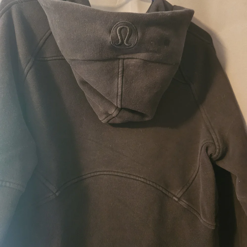 Lululemon Athletica Black Scuba Oversized Half-Zip Hoodie